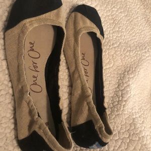 TOMS Canvas Ballet Flats